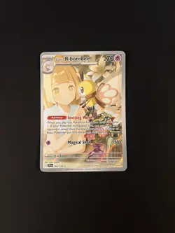 Pokemon Lillie's Ribombee 164/159 Illustration Rare Near Mint Journey Together - Image 1