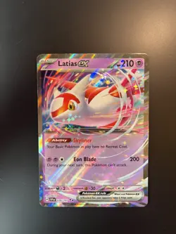 Pokemon TCG Latias EX 076/191 Surging Sparks Double Rare Card - Image 1