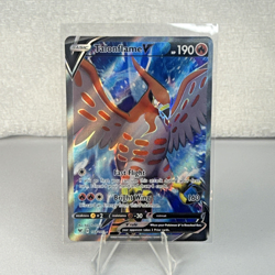 Pokemon Talonflame V Full Art Ultra Rare Holo 168/185 Vivid Voltage TCG Card - Image 1