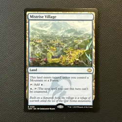 Mistrise Village Tarkir: Dragonstorm Regular Card Magic: The Gathering 0261 - Image 1