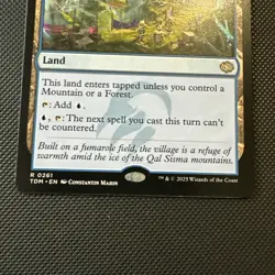 Mistrise Village Tarkir: Dragonstorm Regular Card Magic: The Gathering 0261 - Image 2