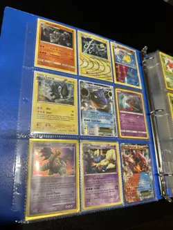 Pokemon Binder Vintage, Mid Era Poke’mon Card Binder 367Cards! Nm-lp Collection - Image 1