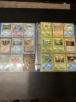 Pokemon Binder Vintage, Mid Era Poke’mon Card Binder 367Cards! Nm-lp Collection - Image 3