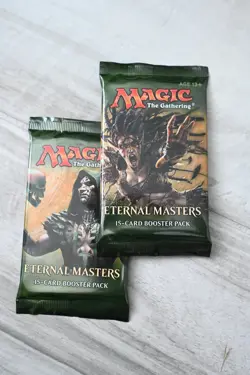1x Magic: The Gathering MTG Eternal Masters Booster Pack SEALED (2 available) - Image 1