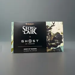 MTG Secret Lair x Ghost of Tsushima Foil Edition Sealed PlayStation 2025 Magic - Image 1