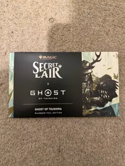 MTG Secret Lair x Ghost of Tsushima Foil Edition Sealed PlayStation 2025 Magic - Image 2