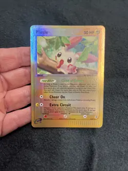 2003 Pokemon Plusle 8/97 Reverse Holo EX Dragon Rare e-Reader LP - Image 5