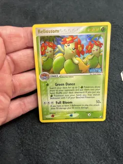 Vintage Pokemon Bellossom 3/115 EX Unseen Forces STAMPED Reverse Holo Rare 2005 - Image 2