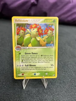 Vintage Pokemon Bellossom 3/115 EX Unseen Forces STAMPED Reverse Holo Rare 2005 - Image 3