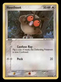 Lightly Played Hoothoot 59/115 Reverse Holo Unseen Forces Common - Image 1