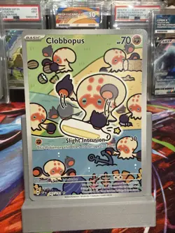 Pokemon TCG Clobbopus 207/191 Illustration Rare Holo Surging Sparks - Image 1