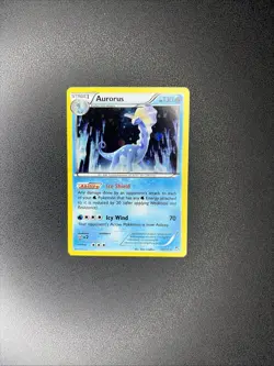 Aurorus 2014 Pokemon TCG Furious Fists Cosmo Holo 26/111 Rare LP - Image 1