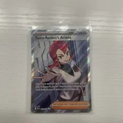 NM-Mint Team Rocket's Ariana - 224/182 - Ultra Rare Pokemon Destined Rivals - Image 1