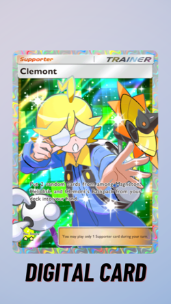 Clemont Full Art Crimson Blaze Pokemon TCG Pocket 2 Star ⭐⭐ (English) - Image 1