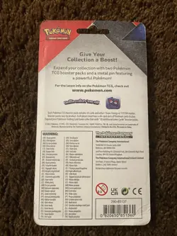 Pokemon TCG Fusion Strike / Chilling Reign 2 Pack Blister Celebi Pin Sealed 2022 - Image 2