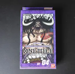 One Piece Card Game Starter Deck ST04 - Animal Kingdom Pirates English - Sealed - Image 1