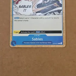 One Piece Sables ST03-015 Seven Warlords of the Sea Revision NM TCG CCG - Image 3