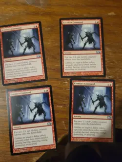 4x Krenko's Command Core Set 2013 (M13) Magic The Gathering MTG Card Pauper Red - Image 1
