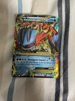 Mega Swampert EX XY87 XY Promo Holo Card - Image 1