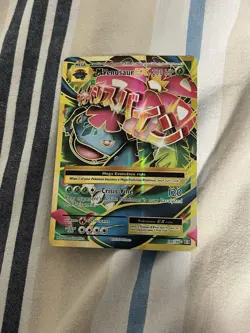 Pokemon TCG M Venusaur EX Full Art Ultra Rare Card 100/108 - Image 1