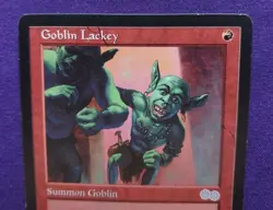 GOBLIN LACKEY MAGIC THE GATHERING UNCOMMON MTG 1ST EDITION WIZARDS OF THE COAST - Image 2