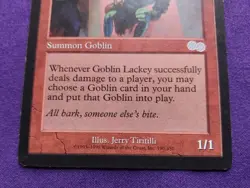 GOBLIN LACKEY MAGIC THE GATHERING UNCOMMON MTG 1ST EDITION WIZARDS OF THE COAST - Image 3