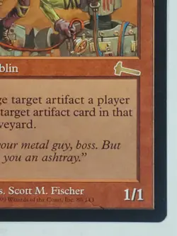 MTG Goblin Welder (Urza's Legacy/Red/R) - BGM - Image 5