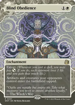 Blind Obedience [Wilds of Eldraine: Enchanting Tales] - Image 1