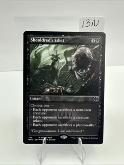 Sheoldred's Edict #108 (NM) Phyrexia All Will Be One ONE Magic MTG - Image 3