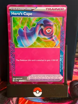 Pokemon TCG Hero's Cape Ace Spec Temporal Forces Card 152/162 - Image 1