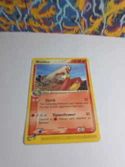 Pokemon Cards Blaziken 15/109 Ruby & Sapphire Rare NM - Image 1