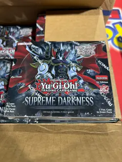 Yugioh! Supreme Darkness 1st Edition Booster Box Sealed New - Image 1