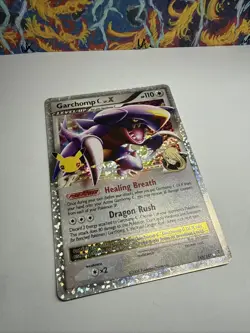 Pokemon TCG Garchomp C LV.X Holo Rare Card 145/147 Celebrations Collection - Image 3