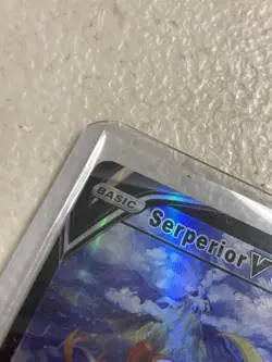 Serperior V TG13/TG30 Silver Tempest Full Art Ultra Rare Holo Pokemon Card New - Image 5