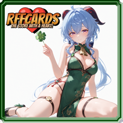 ❤RAIDEN - Goddess Story Anime Waifu Doujin Card GODDESS FEAST 5 - SSR-024 Card - Image 3