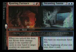 Roaring Furnace / Steaming Sauna (foil) Duskmourn Mythic Relics - Image 1