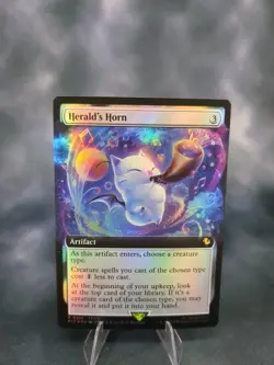 Herald's Horn (Extended Art) Buy-A-Box Promos Foil - Image 1