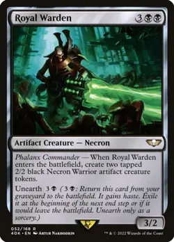MTG - Royal Warden - Warhammer 40,000 Commander - Magic the Gathering - Image 1