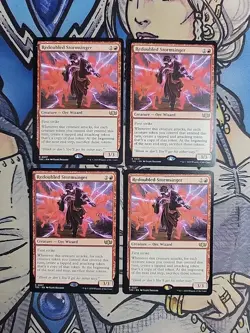 4x Redoubled Stormsinger - NM/M TDC MTG Magic - Image 1