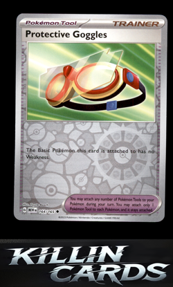Reverse Holofoil Protective Goggles 164/165 Pokemon Uncommon SV: Scarlet & Viole - Image 1