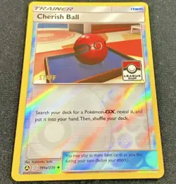 Cherish Ball - 191a/236 League Cup Promo STAFF Pokemon Reverse Holo - Image 1