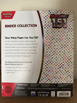 Pokemon TCG Scarlet & Violet 151 Binder Collection Box New Sealed - Image 2