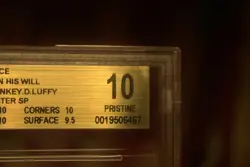 One Piece Monkey D Luffy OP13-118 WANTED POSTER SP BGS 10 - Image 3
