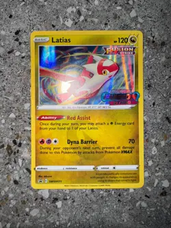 Pokemon TCG Cards Latias SWSH171 Fusion Strike Prerelease Promo Holo NM - Image 3