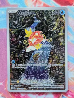 Magikarp 203/193 Pokemon card Paldea Evolved - mint great centering - Image 1