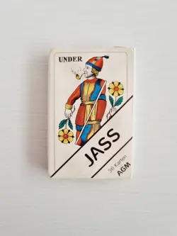CARTE DA GIOCO SIGILLATE JASS AGM 36 KARTEN PLAYING CARDS NEW - Image 1