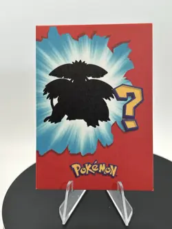 Who's That Pokemon 2025 Pokemon Card Mega Gengar #94 NON-TCG - Image 4