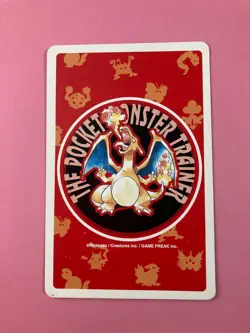 Growlithe Pokemon Playing Poker Card Red Charizard Deck Nintendo Japanese F/S - Image 4