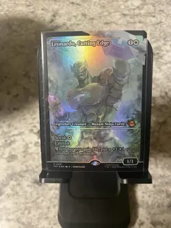 Leonardo, Cutting Edge (Showcase) Teenage Mutant Ninja Turtles Foil - Image 1