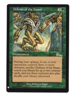 MTG Mystery Booster MB1 Defense of the Heart NM - Image 1